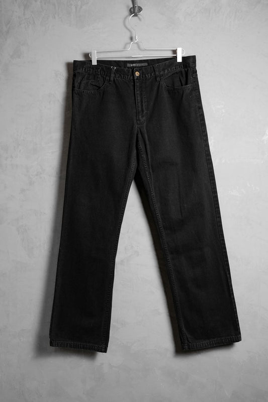MARC JACOBS Black Denim Jeans 直筒黑丹寧褲 波蘭製