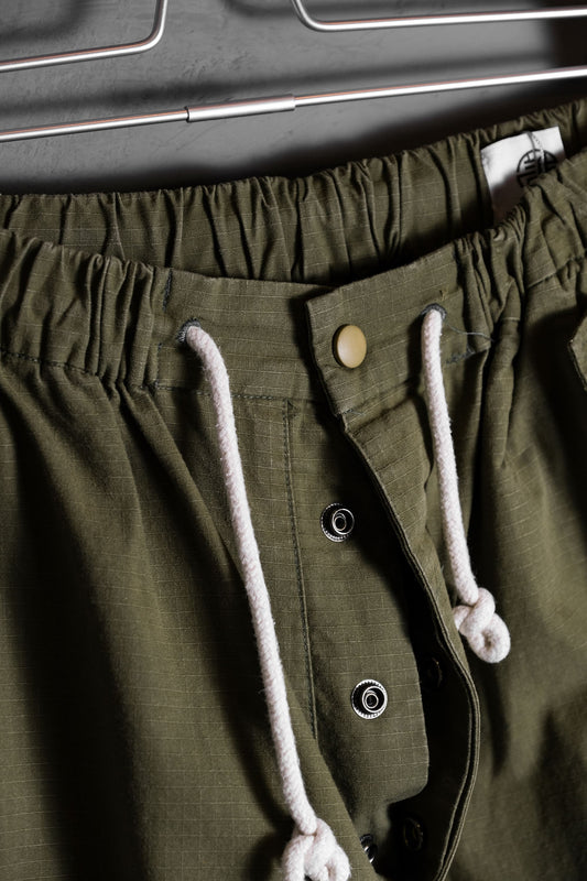 Daremino Military Balloon Wide Pants 韓國街頭品牌 軍裝氣球寬褲