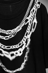 S’YTE Yohji Yamamoto Chain Print Tee 山本耀司副線 印花短T 日本製