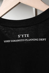 S’YTE Yohji Yamamoto Chain Print Tee 山本耀司副線 印花短T 日本製