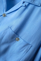 1950’s “King Louie” Rayon Gabardine Bowling Shirt 50年代古著 人造絲華達呢保齡球襯衫
