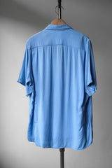 1950’s “King Louie” Rayon Gabardine Bowling Shirt 50年代古著 人造絲華達呢保齡球襯衫