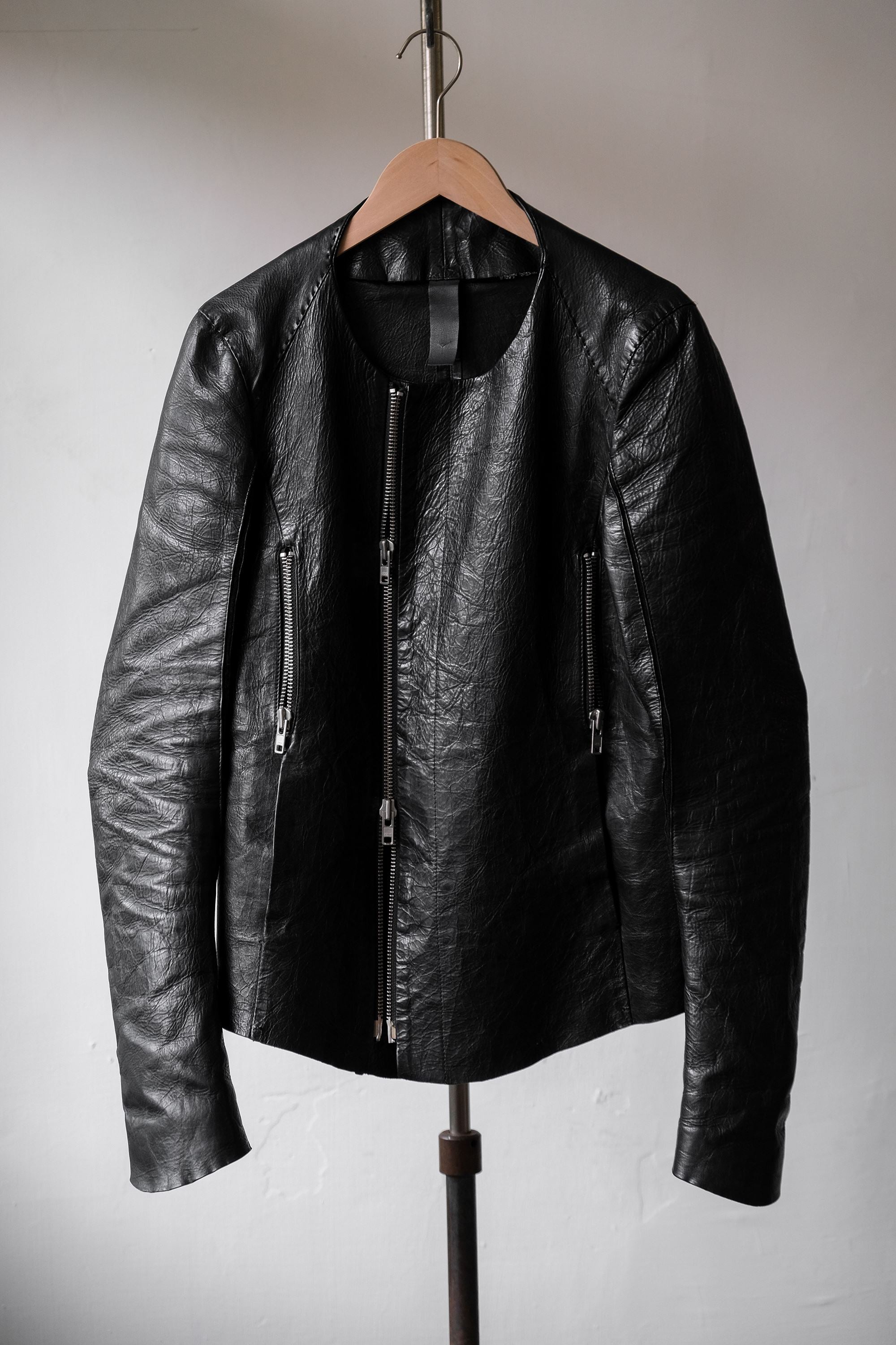 Y.Project 2011AW Leather Jacket Yohan Serfaty's early design pioneerin