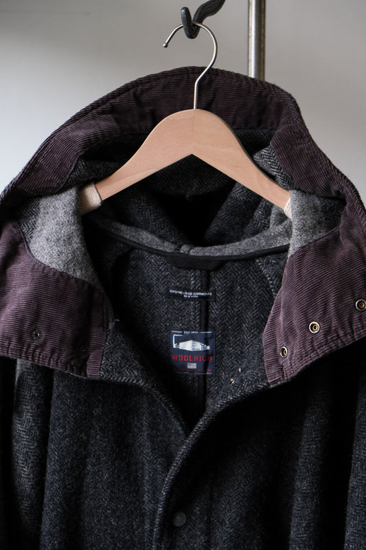 Engineered Garments x Woolrich 2018 Hooded Poncho 日本設計師品牌 羊毛格紋連帽斗篷