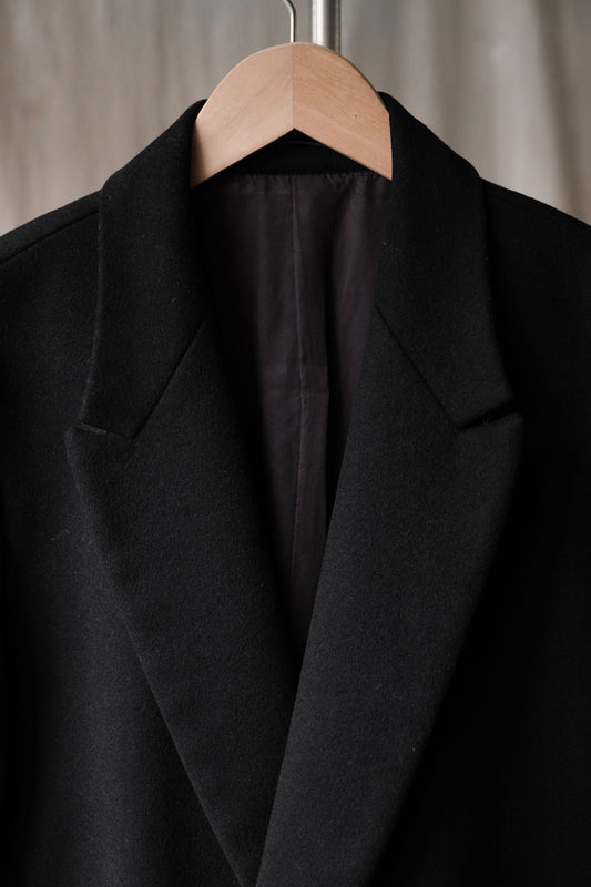 Paul Smith Double Breasted Wool Chester Coat Made in Japan
