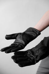 US military black leather gloves 庫存新品美軍黑皮革手套