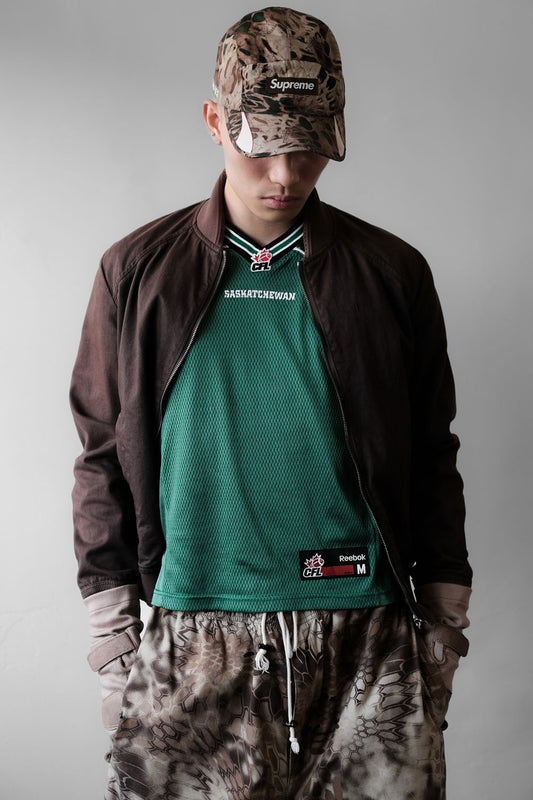 Reebok Vintage CFL Saskatchewan Mesh Football Jersey 薩斯喀徹溫騎手隊 古著網眼足球衣