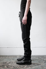 BALMAIN リブパネルバイカースウェットパンツ