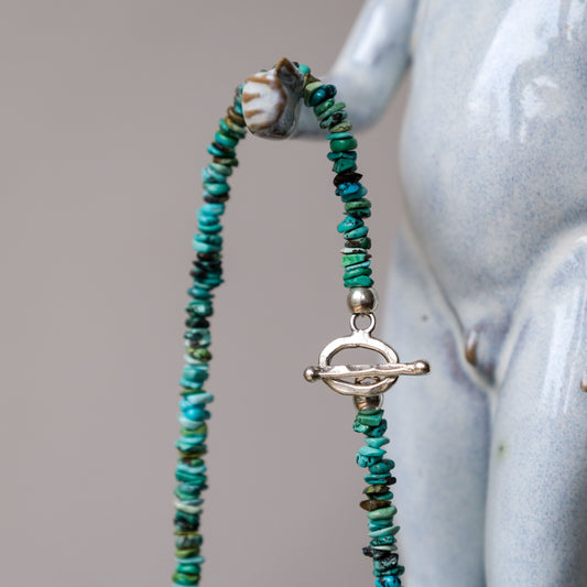 Turquoise Necklace turquoise beaded necklace