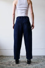Porter Classic - CORDUROY PANTS - Blue (Products at Anemone Studio)