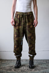 OFF-WHITE Diagonal Camo Sweat Pants 斑馬紋 迷彩縮口棉褲 葡萄牙製