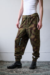 OFF-WHITE Diagonal Camo Sweat Pants 斑馬紋 迷彩縮口棉褲 葡萄牙製