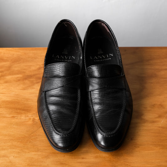 LANVIN Leather Loafers Made in Japan 浪凡 日本製真皮樂福鞋