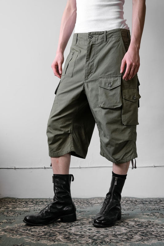 Engineered Garments x BEAMS PLUS BDU 3/4 Shorts 別注款 抗撕裂布7分軍褲