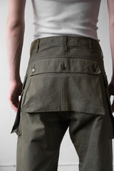 Fullcount P-44 Monkey Pants 日本復刻品牌 海軍陸戰隊人字紋軍褲