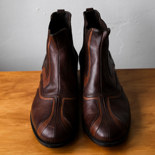 Bottega Veneta Leather Chelsea Boots 拼接皮革切爾西短靴