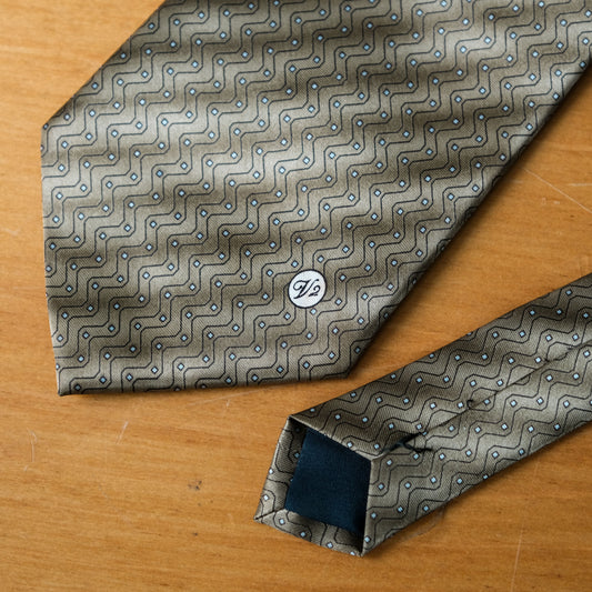 VERSACE Handmade Silk Tie 凡賽斯 手工製絲質領帶