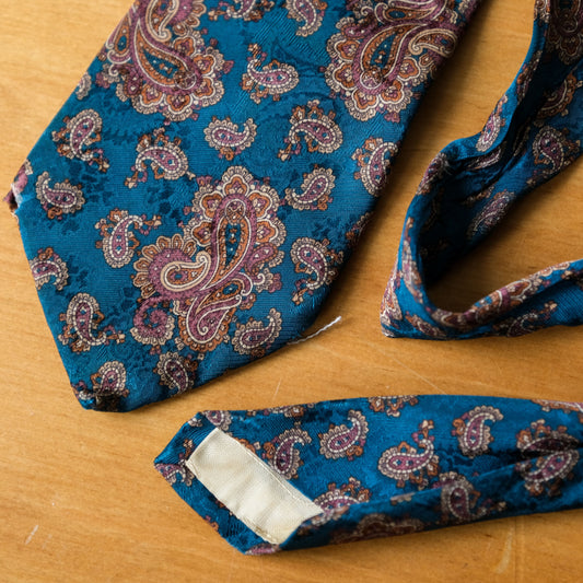 Neil Martin Paisley Tie Made in USA 美國製 變形蟲領帶
