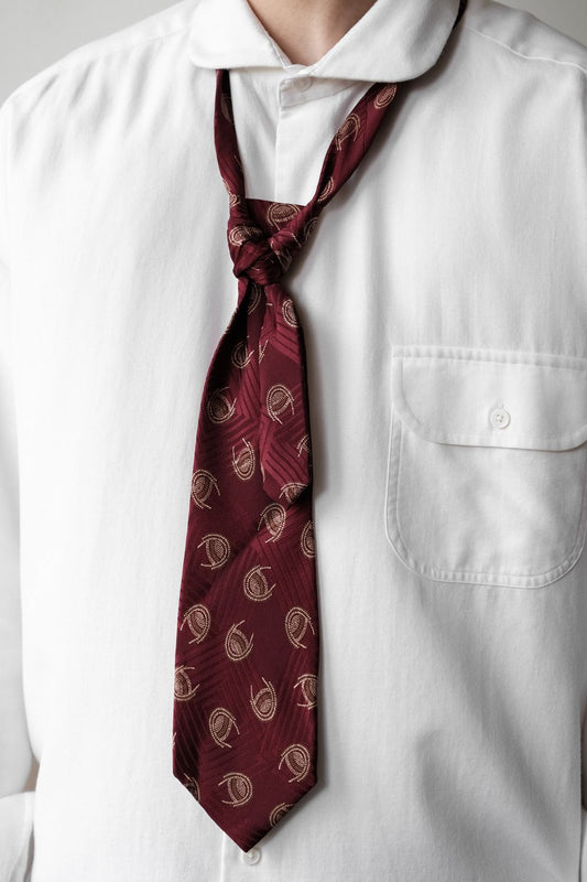 Giorgio Armani Repeating Pattern Tie Giorgio Armani Repeating Pattern Tie