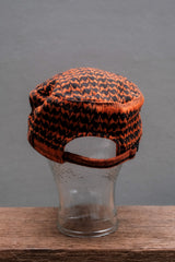 N.S.B.Q. MC仁 Jacquard Knitted Shemagh Army Cap Military Cap 寧死不屈 復刻公發鋼印謝米格軍帽 橘色