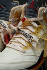 Nike Off-White x Air Jordan 5 Retro SP "Sail" 經典Virgil Abloh聯名限量球鞋喬丹五代