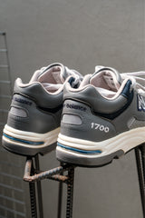 New Balance M1700GRA Grey with Navy 美製復古慢跑鞋 元祖灰藍色 D楦