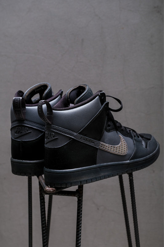 FPAR x Nike SB Dunk High Pro PRM QS 西山徹 聯名款 黑灰高筒滑板鞋