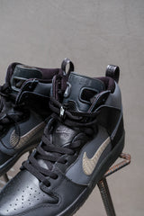 FPAR x Nike SB Dunk High Pro PRM QS 西山徹 聯名款 黑灰高筒滑板鞋