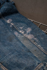 Vintage 1960s Wrangler 111MJ Blue Bell Denim Jacket 1960年代 藍鐘斜體標 11MJZ 經典拉鍊款丹寧牛仔夾克外套
