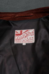 Addict Clothes AD-07 Deerskin Suede Collar Jacket 鹿皮麂皮翻領拉鍊外套 日本製