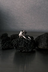 Vintage German Art Deco Blue Stone Ring – 835 Silver 德國古董 裝飾藝術 藍石 835銀戒