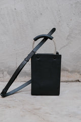 nana-nana A6 Pocket Recycled leather Shoulder Bag  環保皮革手提斜背兩用包