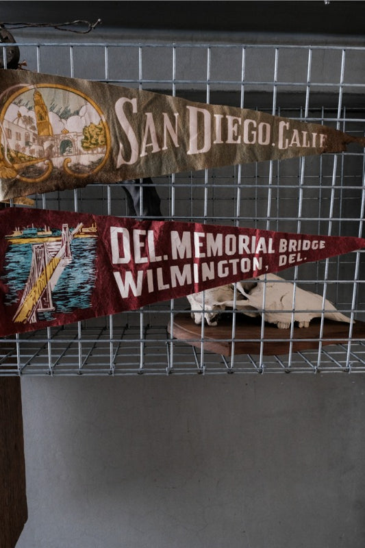Vintage Felt Pennant 復古旗幟