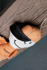 Vintage Peanuts "THANKS!" Charlie Brown Plush Doll 《花生漫畫》查理·布朗布偶