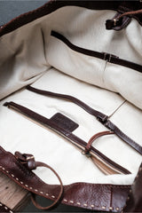 Genten Minimalist Leather Hobo Bag 日本植鞣皮革品牌極簡皮革流浪包