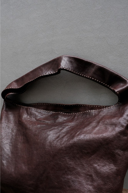 Genten Minimalist Leather Hobo Bag 日本植鞣皮革品牌極簡皮革流浪包
