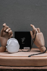 Discord Yohji Yamamoto Kisslock Chain Coin Case / Pouch  手寫簽名壓紋皮革口金鏈條包]全新品
