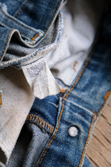 Levi’s 80’s Vintage Orange Tab 646 Bell Bottom Denim Jeans