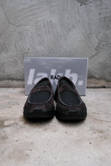 LAKH x RUNDGREN CALE Penny Loafers - Dark Grey 聯名系列 防潑水抗撕裂拼色樂福鞋 Vibram大底 全新
