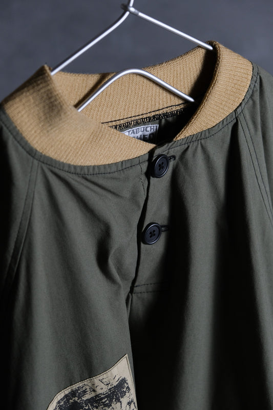 Shinya Tabuchi  UNFINISHED  Pullover Windbreaker 日本小眾龐克品牌 貼布防風套頭衫
