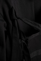 INF 19A/W フード付きストラップコート 台湾ファッションデザイナーブランド フード付きストラップコート