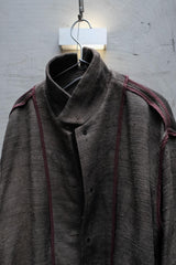 Professor E Forgotten Materials Big Pocket Jacket (Natural Dyed Grey)