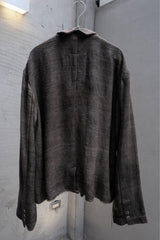 Professor E Forgotten Materials Big Pocket Jacket (Natural Dyed Grey)