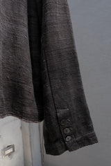 Professor E Forgotten Materials Big Pocket Jacket (Natural Dyed Grey)