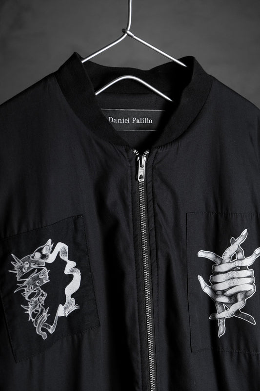 Daniel Palillo Patch Bomber Jacket 芬蘭街頭時裝品牌