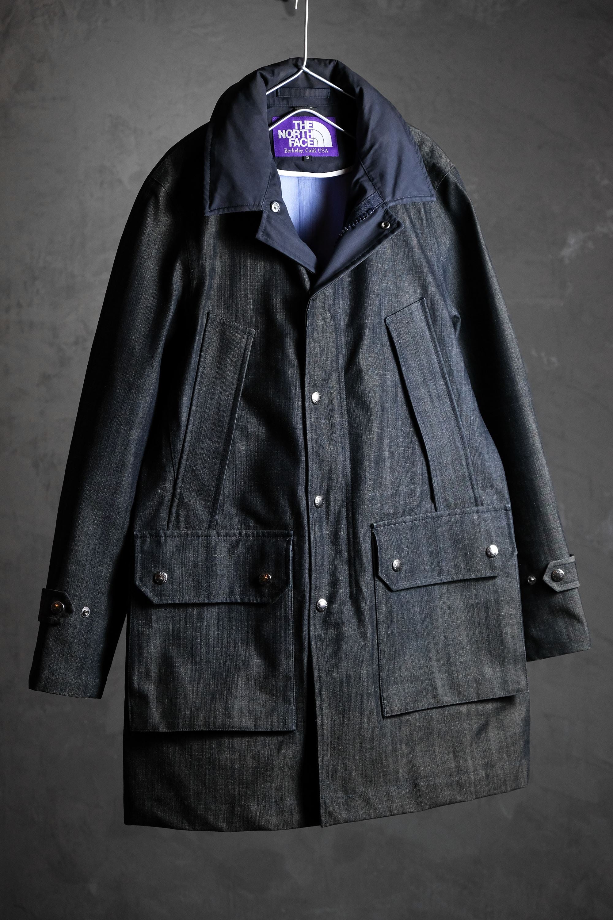 The North Face Purple Label 13A/W Gore-Tex Chambray Mountain Coat