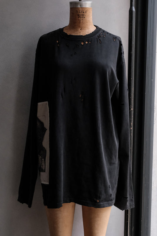 Professor.E x Toshihiko Ikeda - Patchwork Destroyed Tee 池田俊彥聯名破壞長TEE