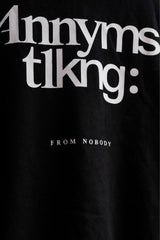 Annyms tlking: Printed T-Shirt Annyms tlking: 印花短袖上衣