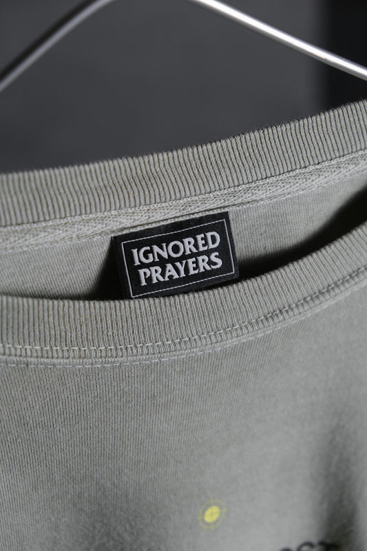 IGNORED PRAYERS Let's Get Lost Tee アメリカのストリートアートブランド プリント ロンT