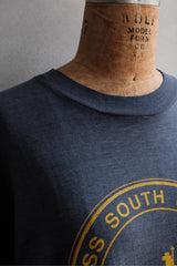 Vintage Screen Stars USS South Dakota BB-57 Graphic T-Shirt 50/50軍艦印花短袖上衣